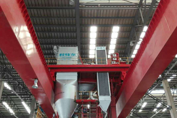 新款焙燒多功能機組（吸料速度80m3/h 多功能機組調(diào)試成功）